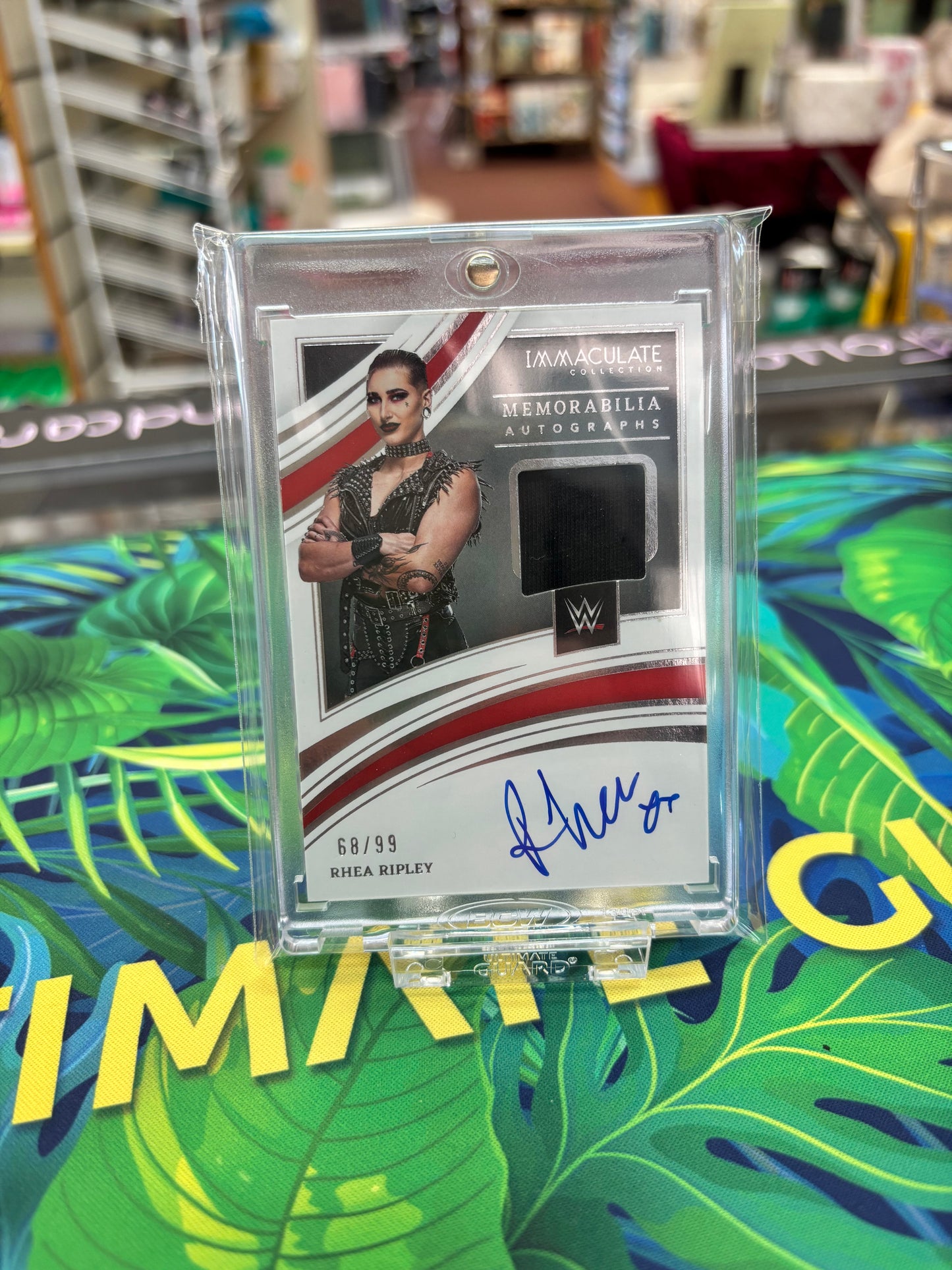 Rhea Ripley Immaculate Collection Patch Auto /99