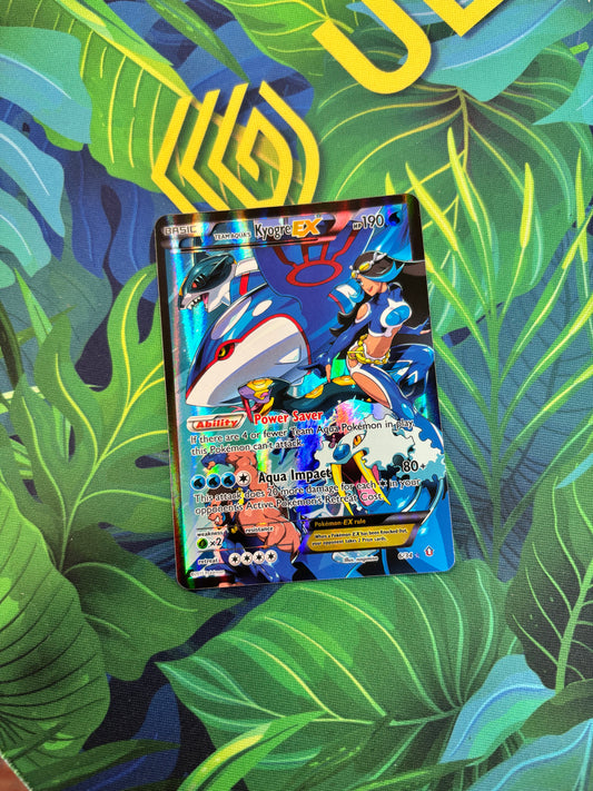 Team Aqua's Kyogre Ex 6/34 LP
