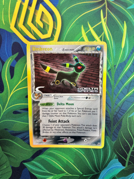Umbreon Reverse Holo Delta Species 17/113